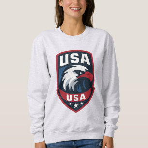 Sudadera ESCUDO Deportivo Eagle de Estados Unidos