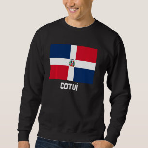 Sudadera Escudo Escudo Bandera de la República Dominicana