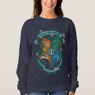 Sudadera ESCUDO floral HOGWARTS™