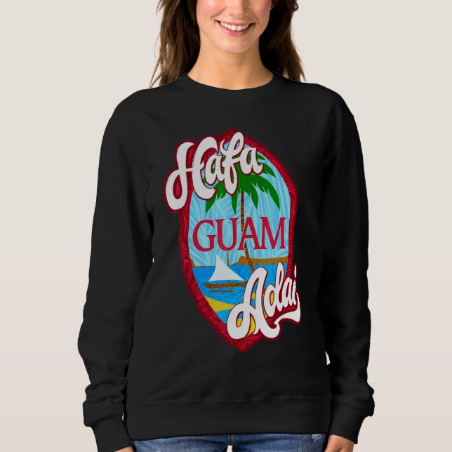 Sudadera Escudo Hafa Adai Guam (Anverso)
