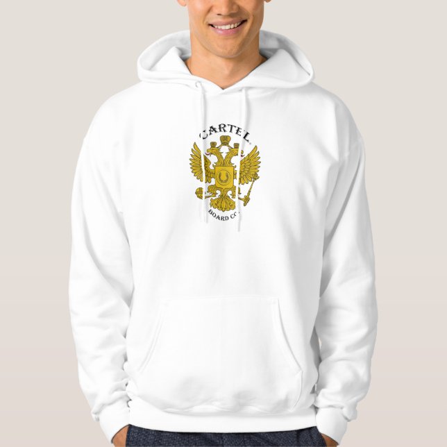 Sudadera Escudo Hoddie del cártel (Anverso)