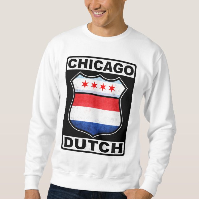 Sudadera Escudo holandés de Chicago (Anverso)