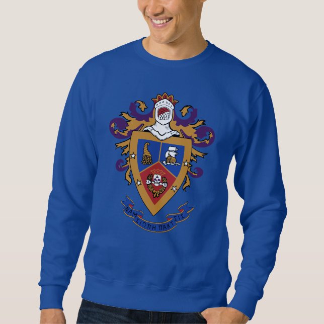Sudadera Escudo oficial de Delta Sigma Pi (Anverso)