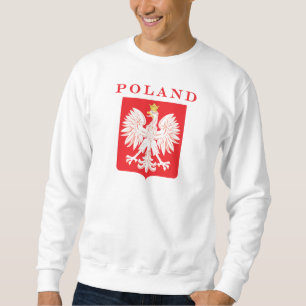 Sudadera Escudo rojo del águila de Polonia
