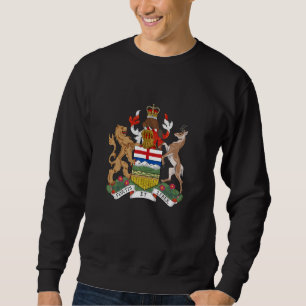 Sudadera Escudos De Armas De Alberta Vintage Impresión Del