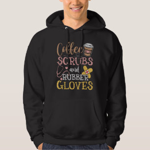 Sudadera Escudos De Café Y Guantes De Goma