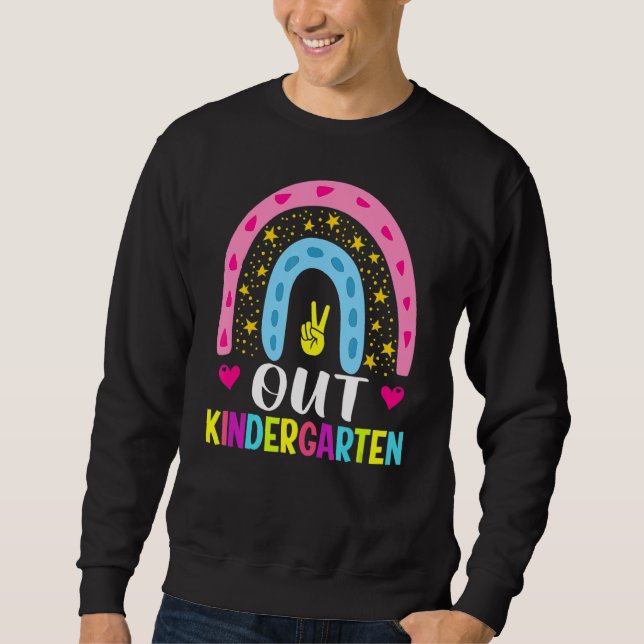Sudadera Escuela de Arcoiris Kinder Gradu (Anverso)