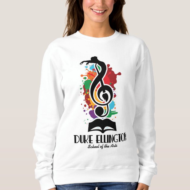 Sudadera Escuela de Artes Duke Ellington (Anverso)