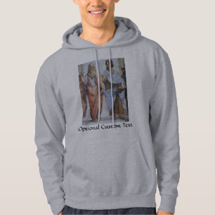 Sudadera Escuela de Atenas (detalle - Platón y Aristótele