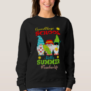 Sudadera Escuela de despedida Hola profesor de vacaciones d