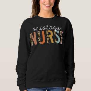 Sudadera Escuela de Enfermería Imprenta Oncología Nurse Leo