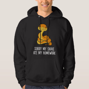 Sudadera Escuela de Mascotas de Serpientes Lo siento, mi se