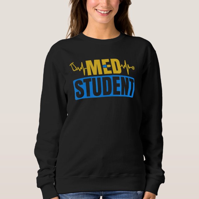 Sudadera Escuela de Medicina Med Student Future Médica (Anverso)