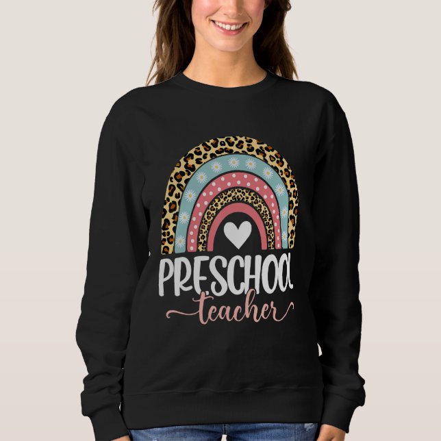 Sudadera Escuela De Primera Jornada De Enseñanza Preescolar (Anverso)