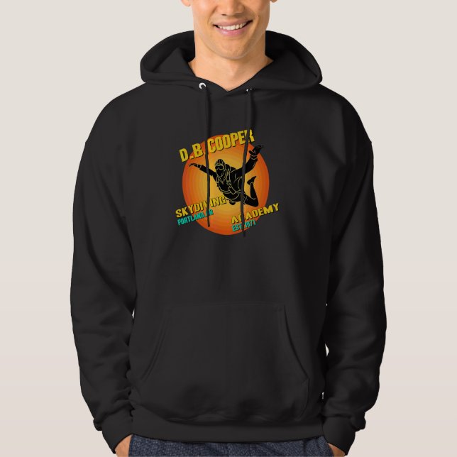 Sudadera Escuela de Saltos en Paracaídas D  B  Coopers Port (Anverso)