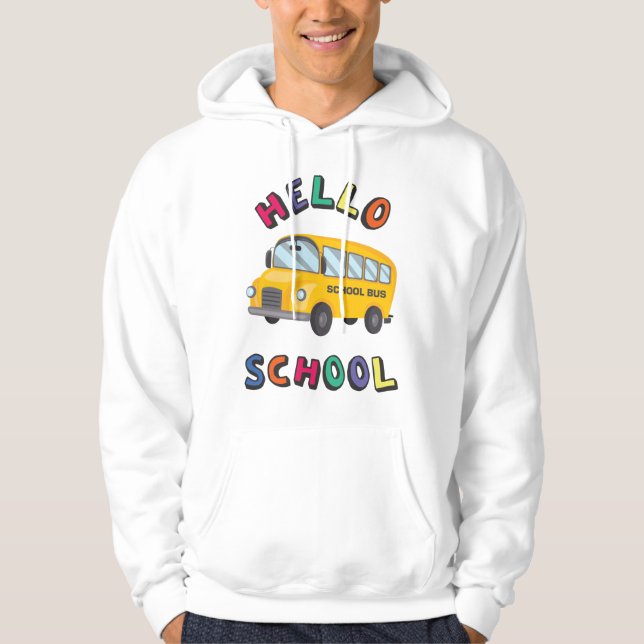 Sudadera Escuela de saludos (Anverso)