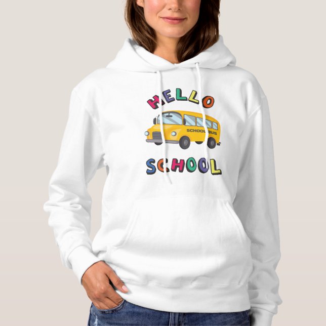 Sudadera Escuela de saludos (Anverso)