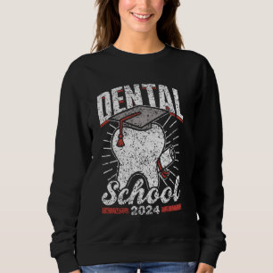 Sudadera Escuela Dental 2024 Estudiante Dentista Graduado D