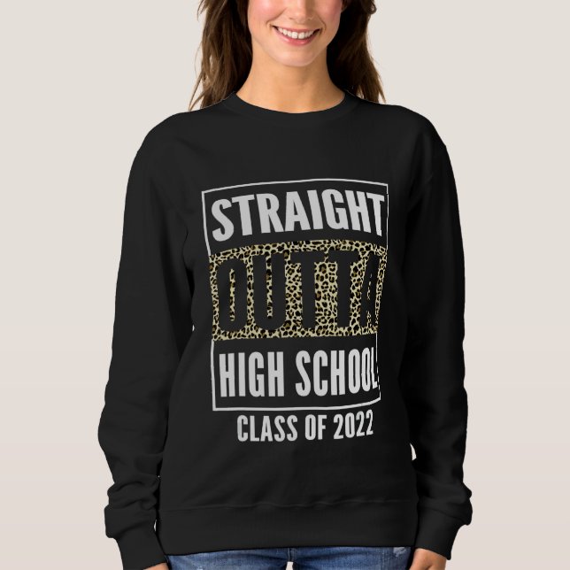 Sudadera Escuela Directa Fuera De 22 Leopard High School Gr (Anverso)
