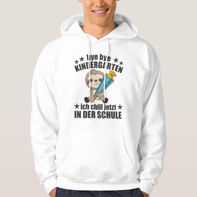 Sudadera Escuela infantil Bag Sloth Sweet (Anverso)