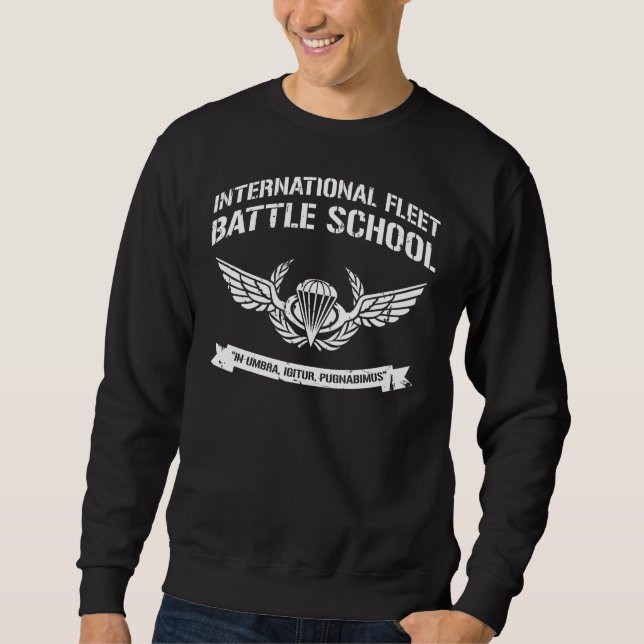Sudadera Escuela internacional Ender de la batalla de la (Anverso)