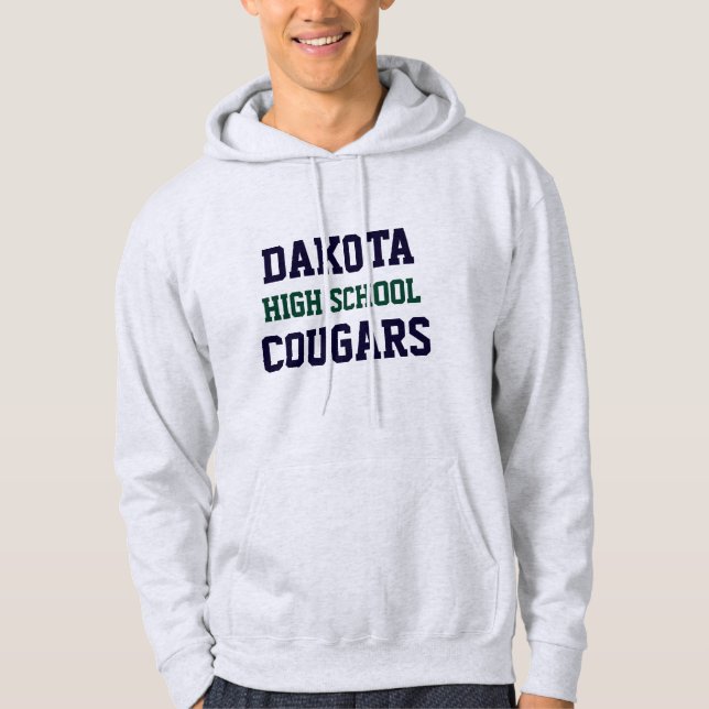 Sudadera Escuela Secundaria de Dakota Hoodie (Anverso)
