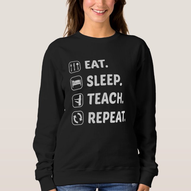 Sudadera Escuelas De Repetición De Maestros De Enseñanza Cl (Anverso)