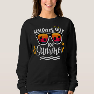 Sudadera Escuelas Fuera Para Gafas De Sol Vintage De Verano