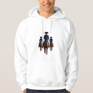 Sudadera Escultura de caballos inspirada en Frederick Remin