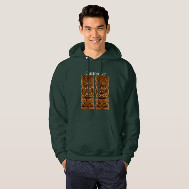 Sudadera Escultura de Tiki de Oro Thunder_Cove (Anverso completo)