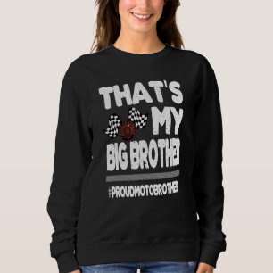 Sudadera Ese es mi hermano Orgulloso Motocross Brother