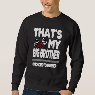 Sudadera Ese es mi hermano Orgulloso Motocross Brother