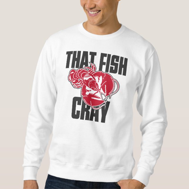 Sudadera Ese pescado Cray (Anverso)