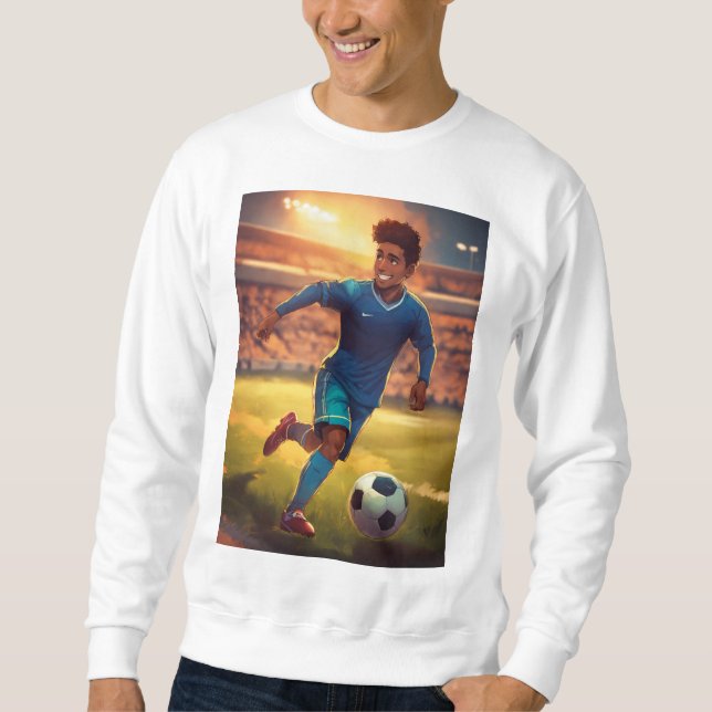 Sudadera Esencia CR7: Cristiano Ronaldo dinámico T-s (Anverso)