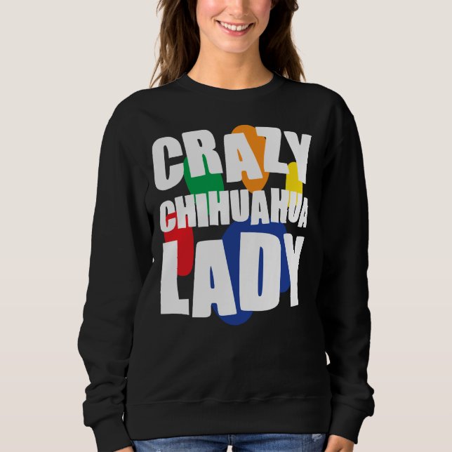 Sudadera Esencial Chihuahua Lady (Anverso)