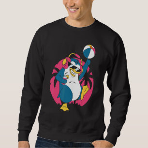 Sudadera Esfera inflable de fiesta en piscina para pingüino