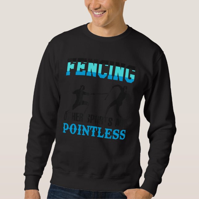 Sudadera Esgrima Otros Deportes Son Ropa De Esgrima Sin Pis (Anverso)