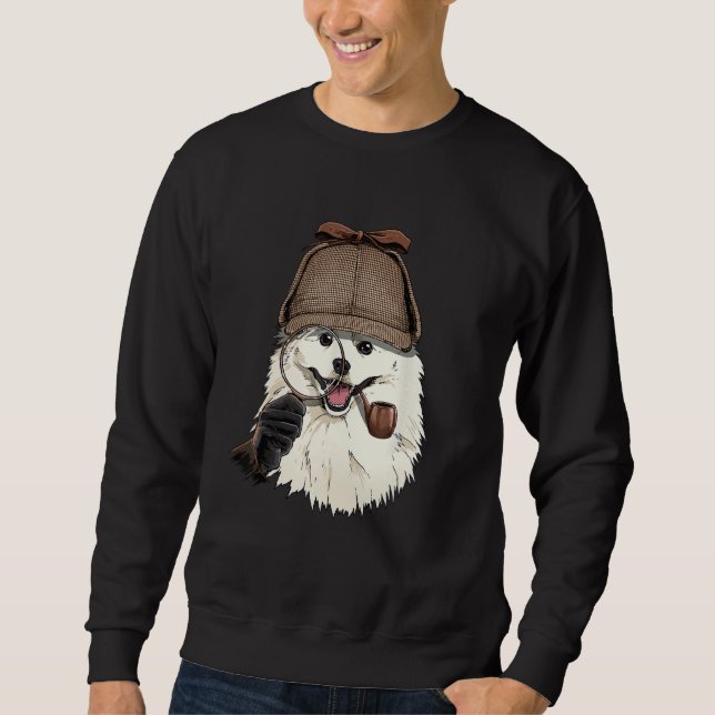 Sudadera Eskimo americano detective americano Eskimo Dog Lo (Anverso)
