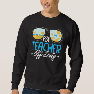 Sudadera Esl Profesora De Inglés Como Segundo Idioma