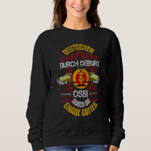 Sudadera Eslogan de Alemania Oriental Ddr Este