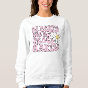 Sudadera Eslogan de Daisy and Peace Makers