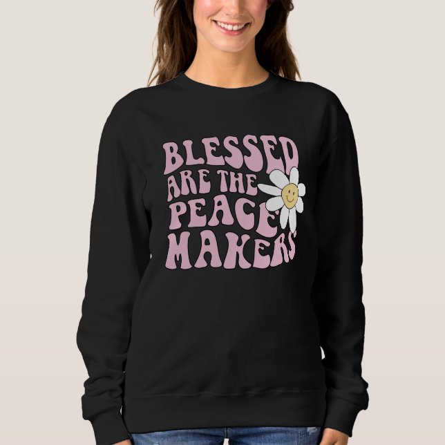 Sudadera Eslogan de Daisy and Peace Makers (Anverso)