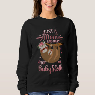 Sudadera Eslogan Sólo Una Mamá Que Ama A Su Madre Esposa De