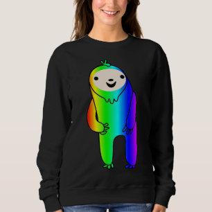 Sudadera Eslora del Arcoiris emocionada