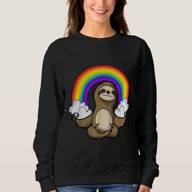Sudadera Eslora del arcoiris mediadora (Anverso)