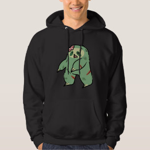 Sudadera Eslora Zombie Verde Cute
