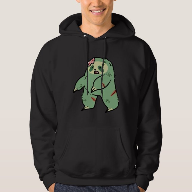 Sudadera Eslora Zombie Verde Cute (Anverso)
