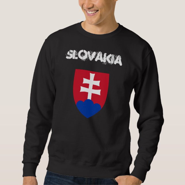 Sudadera Eslovaquia con escudo de armas (Anverso)