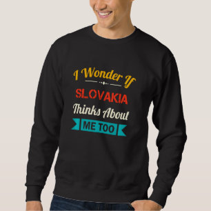 Sudadera Eslovaquia Lover Cita divertida recuerdo de la ven