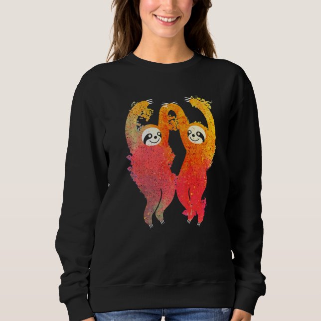 Sudadera Esmalte de baile lindo eslogan de baile 4 (Anverso)